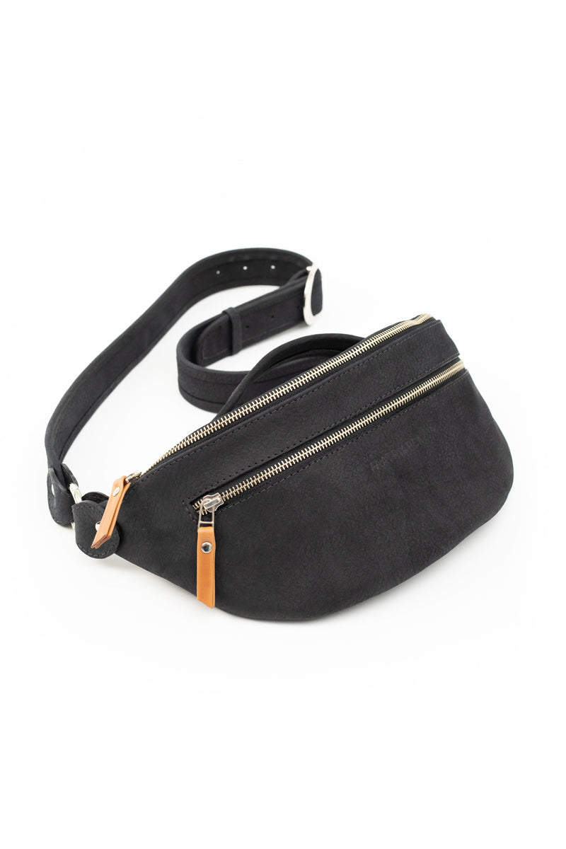 Riñonera Filippa <br/> Negra Noburo