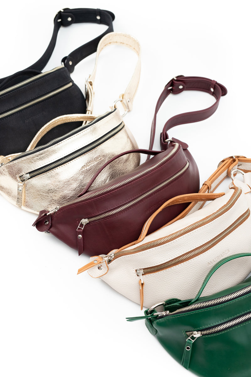 Riñonera Filippa <br/> Negra Noburo