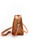Cartera Mariana <br/> Camel Rustico