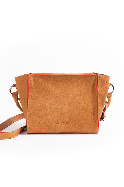 Cartera Mariana <br/> Camel Rustico