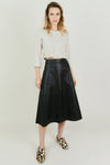 Falda Violeta <br/> Negra