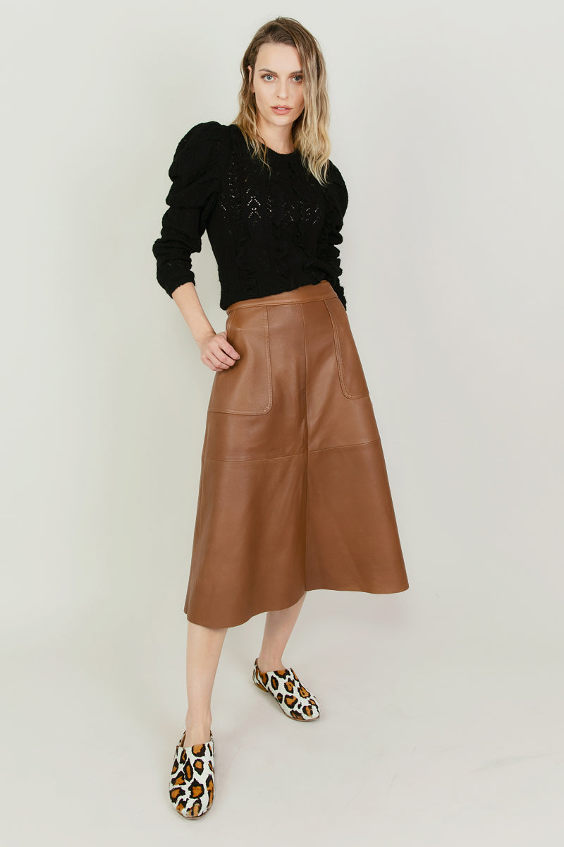 Falda Violeta &lt;br/&gt; Camel