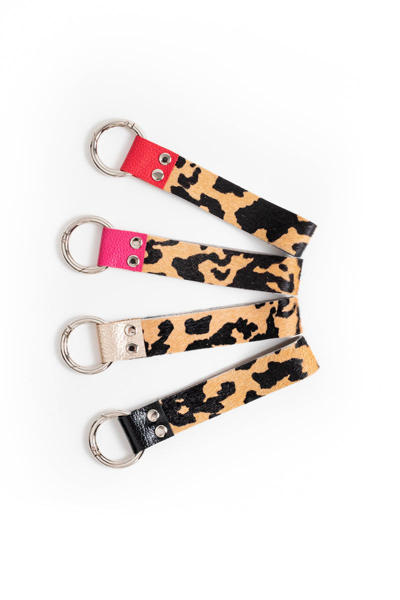 Llavero argolla pelo manchas