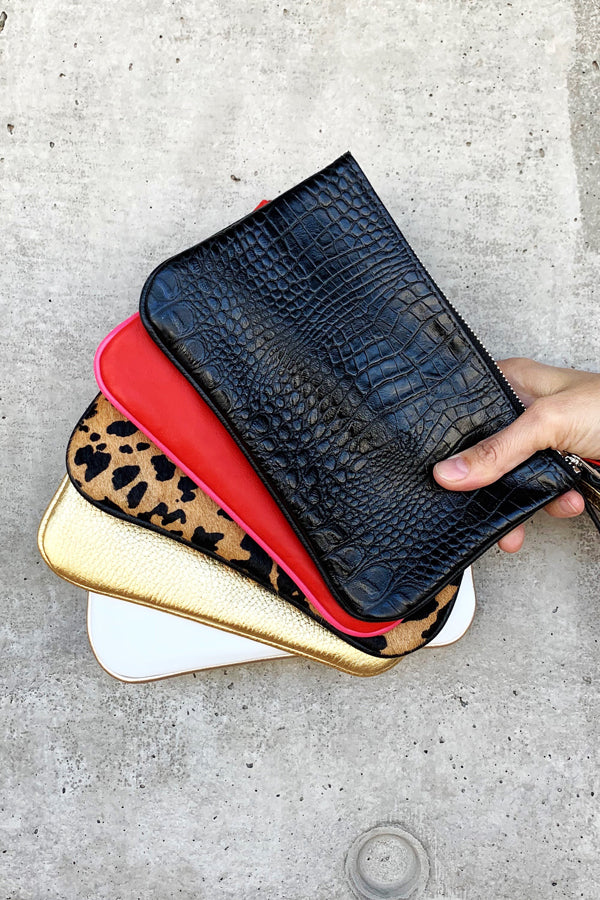 Mini Clutch<br/> Pelo Manchas