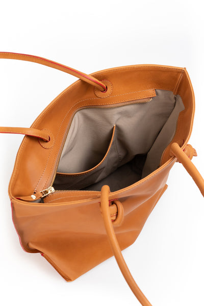 Cartera Maya <br/> camel liso