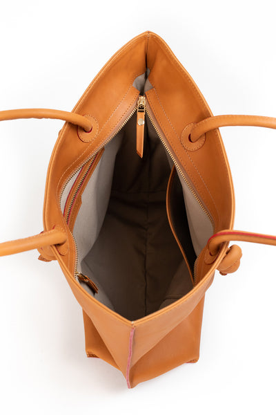 Cartera Maya <br/> camel liso
