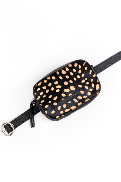Banano / Cartera Sara <br/> Pelo Print