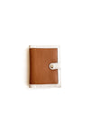 Billetera Tarjetero Emi <br/> Camel con marfil