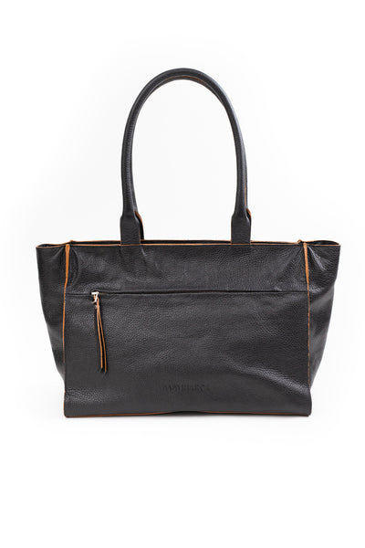 PACK Cartera Delfina + CORREA <br/> Negra