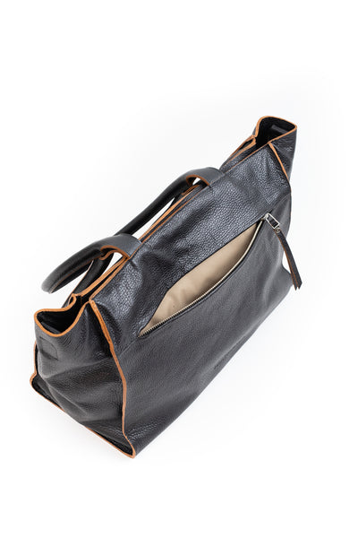 PACK Cartera Delfina + CORREA <br/> Negra