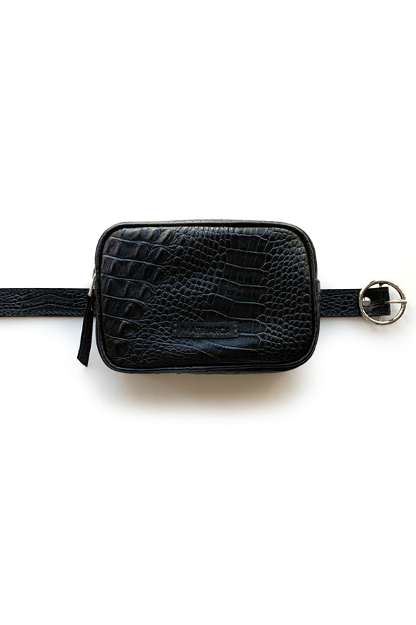 Banano / Cartera Sara<br/> Caimán negro