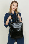 Mochila Isabel<br/>Negro Avestruz