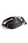 Riñonera Filippa <br/> Negra con Vaca