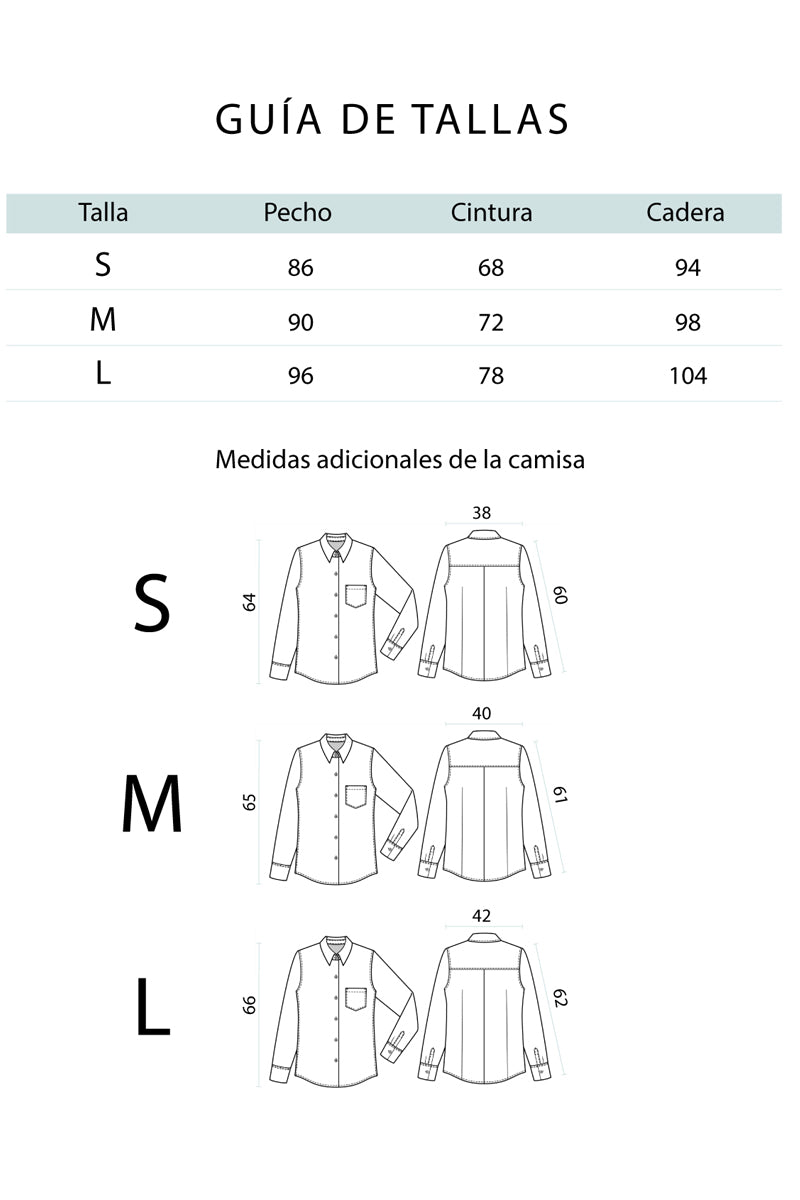 Camisa Emilia &lt;br/&gt; Negra