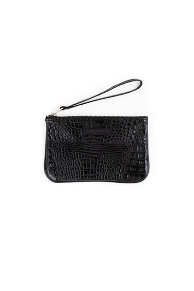 Mini Clutch<br/> textura caimán