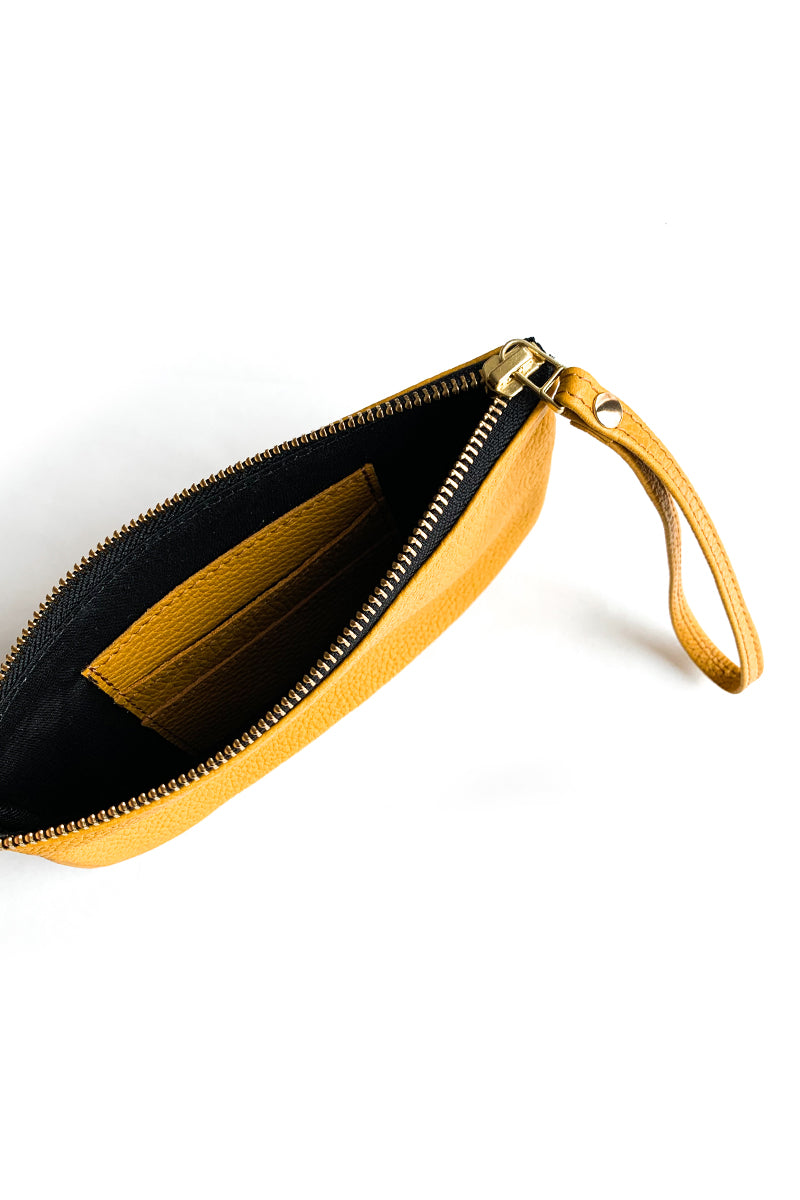 Mini Clutch <br/> Amarillo Mostaza