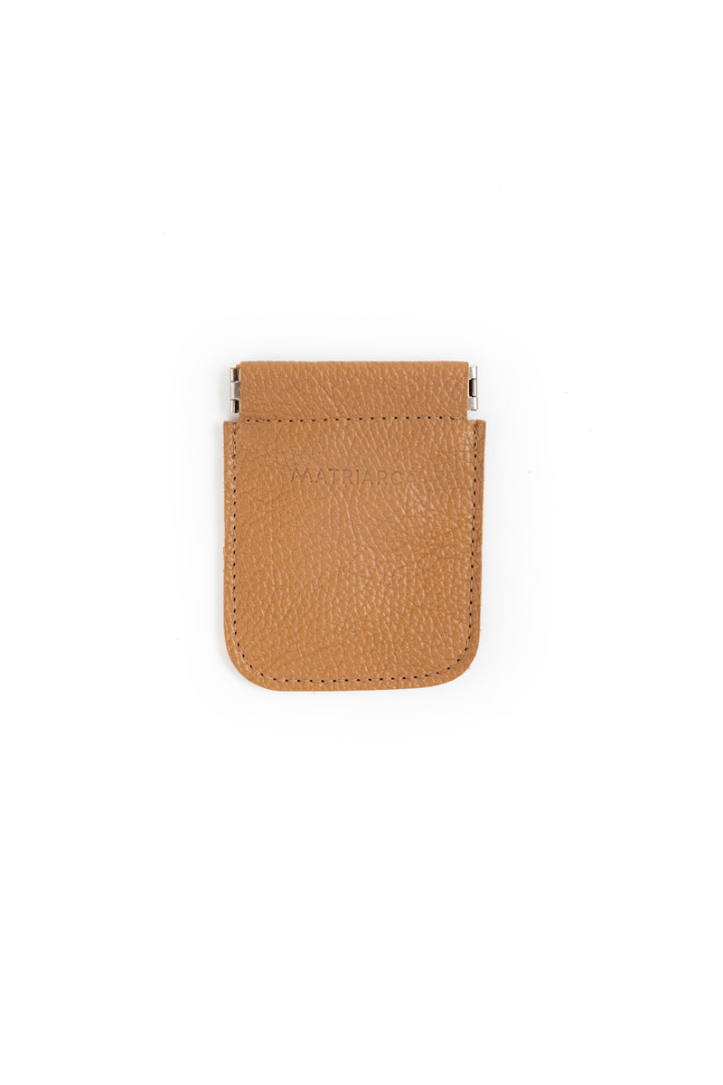 Monedero <br/> Camel texturado