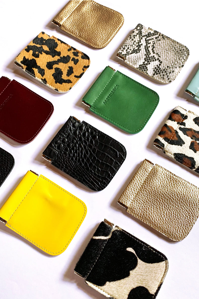 Monedero<br/>Caimán negro