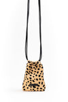 Porta celular Clara <br/> Pelo Print beige