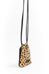 Porta celular Clara <br/> Pelo Print beige