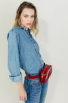 Banano / Cartera Sara<br/> Richato Guinda